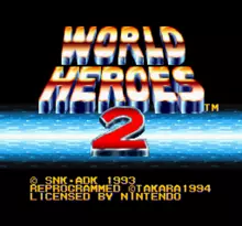 Image n° 4 - screenshots  : World Heroes 2